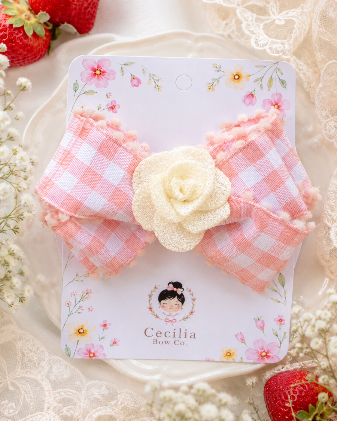 Rose Garden Bow 🌹