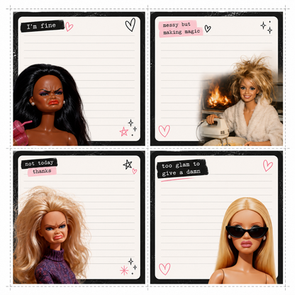 Notepads Funny doll