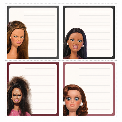 Notepads Funny doll