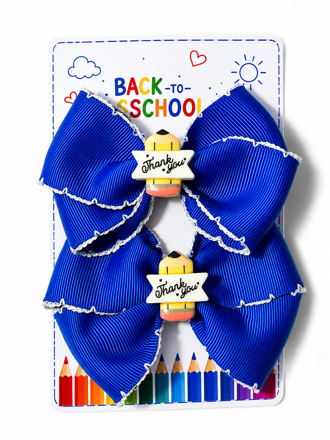 Back to School Pencil Bow