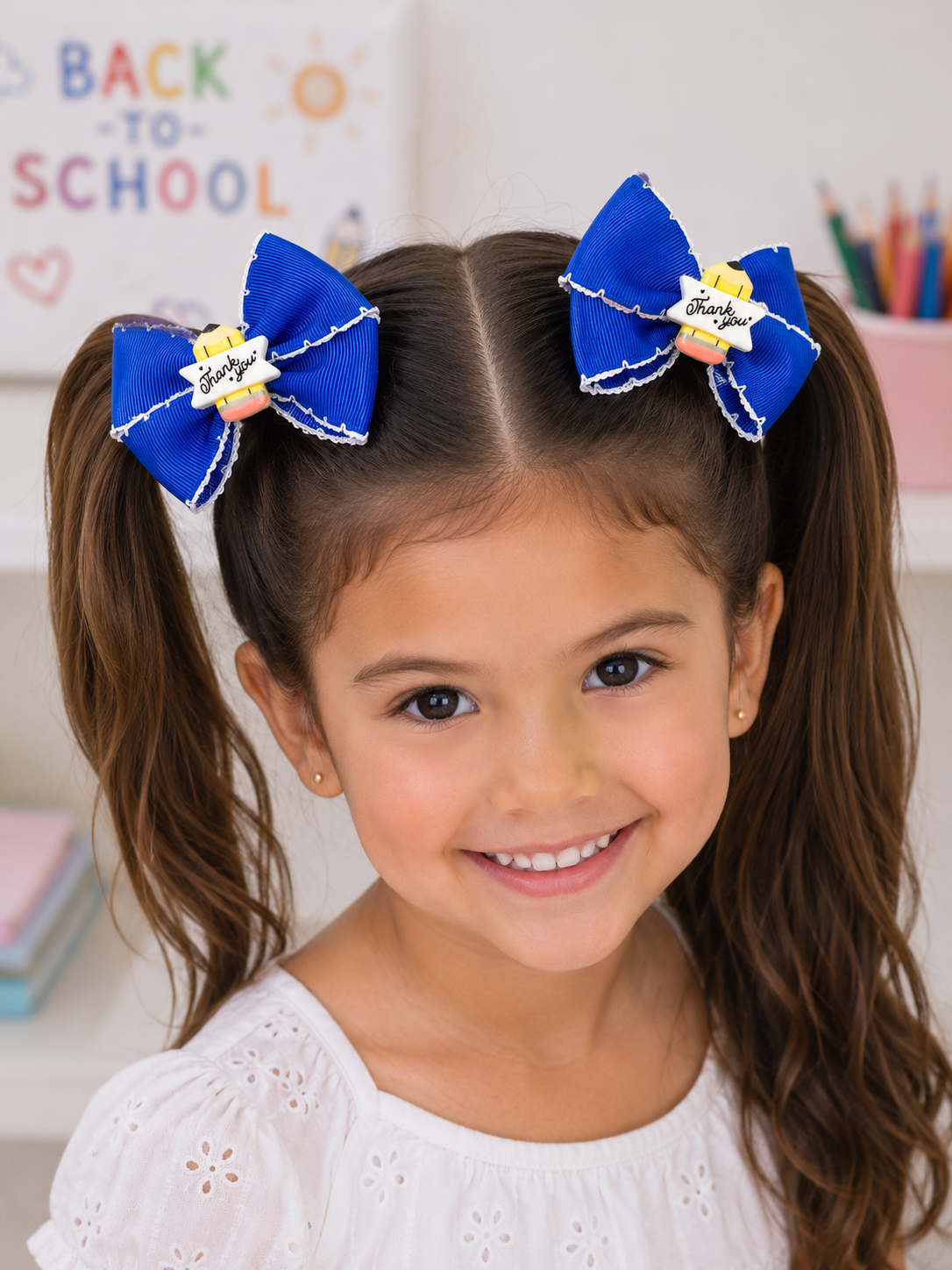 Back to School Pencil Bow