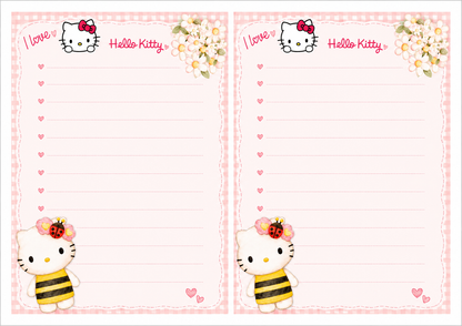 ✨ Retro 90s  Kitty Letter Paper Set ✨