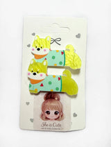 Sweet Puppy Hair Clips