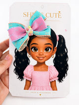 Cecília Pastel Bow Set