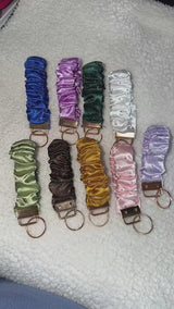 Scrunchie Wristlet Keychai